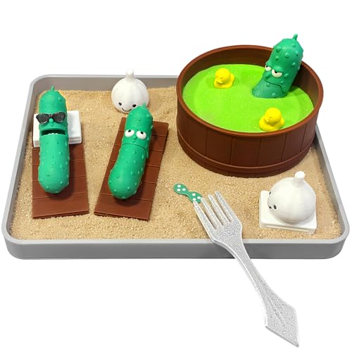 Jardin Zen cornichon de bureau, kit anti-stress pour espace de travail