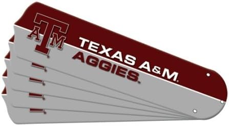 7992-TAM New NCAA Texas A&M Aggies 42 in. Ceiling Fan Blade Set