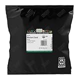Frontier Bulk Whole Certified Organic Mustard Seed, Brown, 1 lb