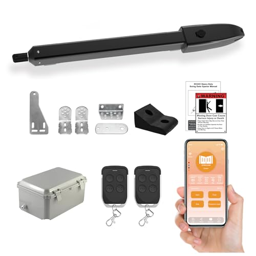 App-Controlled 16 ft Swing Opener