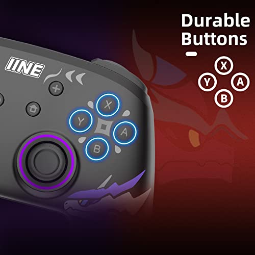 Iine Pokemon Controller For Switch With Game Theme Print 5 In 1 Protective Case Cover Set #TOP7