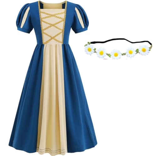 Disfraz Princesa Medieval Renacentista para Niñas miniatura 1