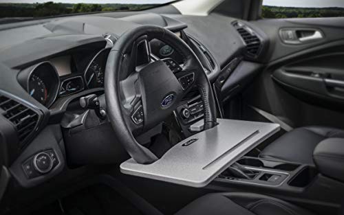 Autoexec Aue13000 Wheelmate Car Desk Grey Steering Wheel Tray For Laptop, Writing Space And Eating On The Go #TOP3