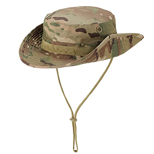 Frtkk Military Boonie Hat Tactical Adjustable Boonie Hats For Men Women Hunting Fishing Outdoor Safari Sun #TOP5