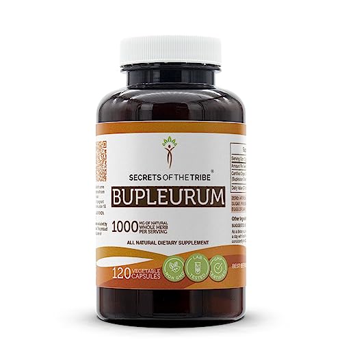 Secrets of the Tribe Bupleurum 120 Capsules, 1000 mg, Bupleurum (...