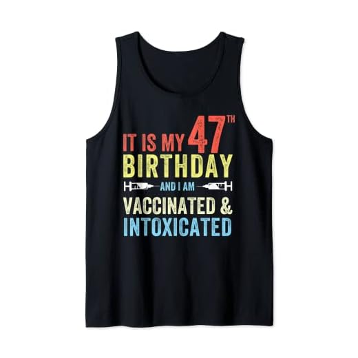 Divertido 47 cumpleaños mordaza 2021 cumpleaños cuarentena 1974 Camiseta sin Mangas