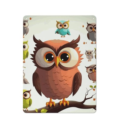 Affiches murales hibou : donnez de la vie à votre salon
