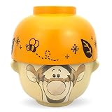 サンアート ディズニー 「くまのプーさん」 ティガー 汁椀・お茶碗 セット ミニ 200ml クレヨンタッチ SAN3289-4 日本製