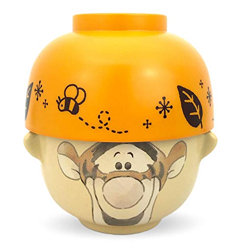 サンアート ディズニー 「くまのプーさん」 ティガー 汁椀・お茶碗 セット ミニ 200ml クレヨンタッチ SAN3289-4 日本製