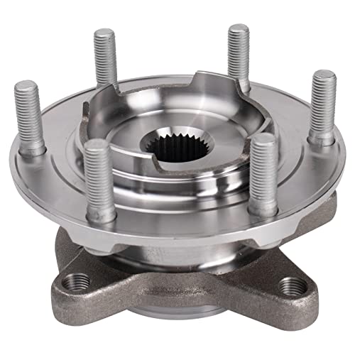 Image of TRQ 2 Piece Front Wheel Bearing & Hub Assembly Set Compatible with 2019-2022 Ford Ranger