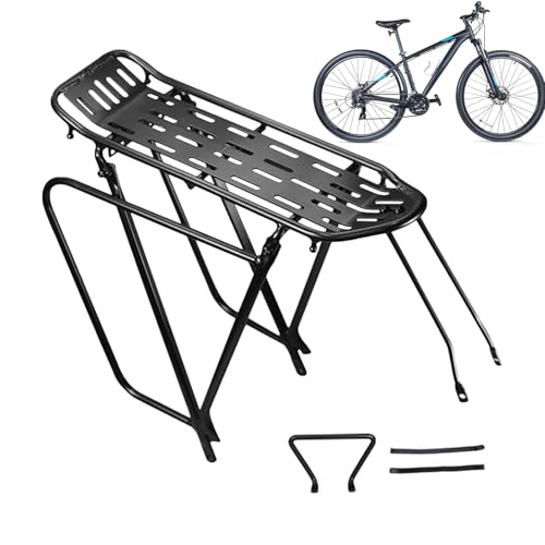 Portaequipajes trasero para bicicletas y soporte ligero adulto