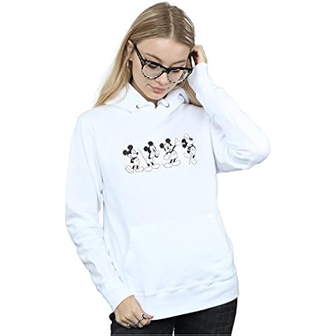 Disney Women's Mickey Mouse Emotions Hoodie Cover