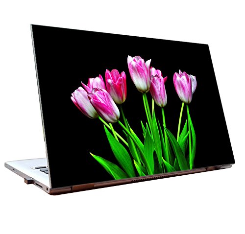 Tamatina Laptop Skins 44.45cm (17.5 inch) - Nature - Tulip - Flowers - Hd Quality