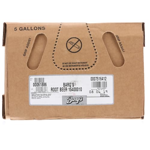 SYRUP, FOUNTAIN ROOT BEER BARQS 5:1 BAG-IN-BOX