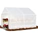 King Canopy GH1010 10-Feet by 10-Feet Fully Enclosed Greenhouse, Clear