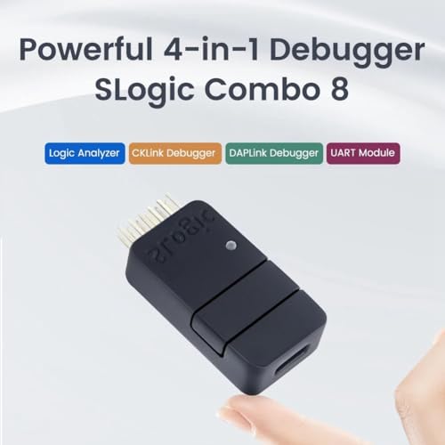 Combo 8 Analizador DAPLink CKLink Debugger Tool con módulo UART negro 6
