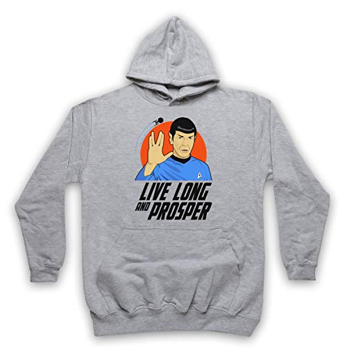 Sweat à capuche Spock Live Long and Prosper chaud et doux