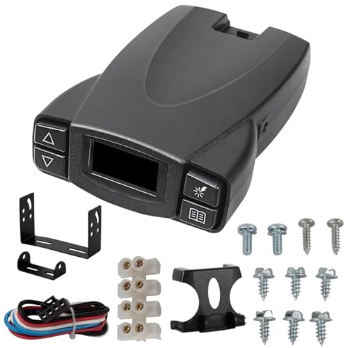 DBEIXIWEI for Tekonsha P3 Prodigy Brake Controller Module Kit 90195 for Trailer with 1-4 Axles LCD Display Fit for Ford SUV Truck