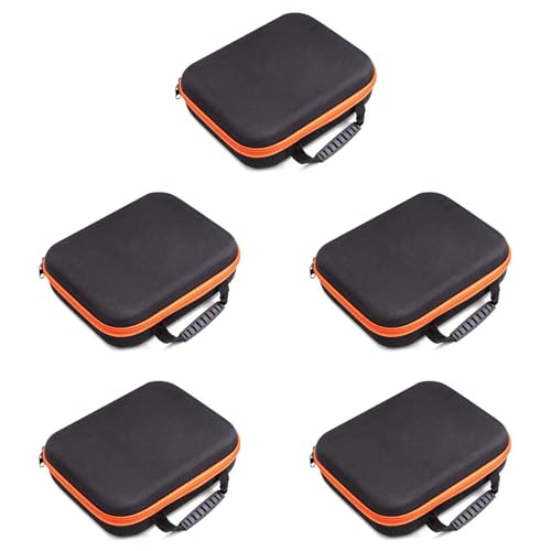 MQODLFP 5X Bolsa de Herramientas Impermeable Caja de Herramientas A Prueba de Golpes Eléctrico Bolsa de Transporte Bolsa de Tela Oxford para Material Eléctrico 27X22X7Cm