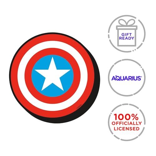 Imán grueso en forma de escudo Capitan America miniatura 5