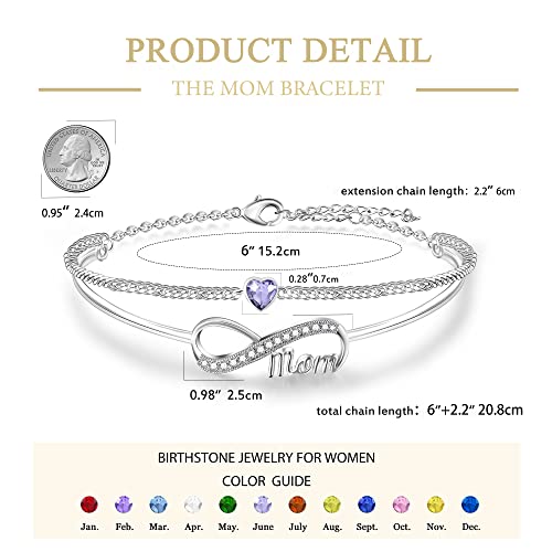 Joycuff Mothers Day Gifts For Mom From Son,Gifts For Mom,Birthday Gifts For Mom From Son,Jade Bracelet For Mom,Christmas Gifts For Mother From Son,Anniversary Valentine's Day Jewelry Gifts Mom #TOP5