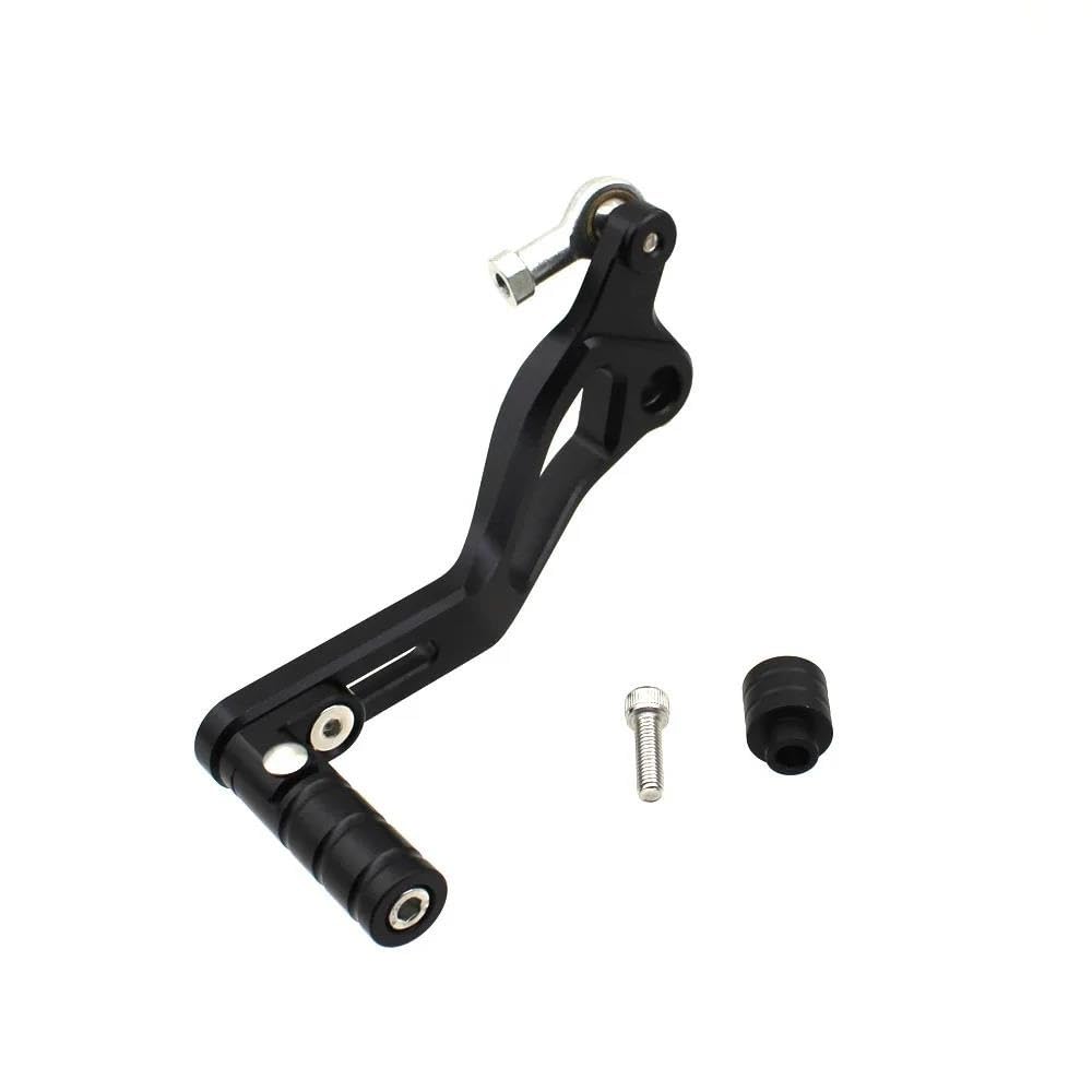 1 Black For Z400 Z500 For Ninja400 For Ninja500 Aluminum Adjustable Folding Gear Shifter Shift Pedal Lever Motorcycle(1 Black)