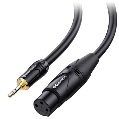 Câble asymétrique 3,5 mm vers XLR Cable Matters Cover