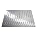 Yodel 12 Inch Rain Shower Head Brushed Nickel 304 Stainless Steel High Pressure Rainfall Showerhead Ultra Thin Water Saving