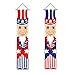 Goutique Stars Stripes Banner Decoration 2Pcs Door Porch Patriotic Front Sign Home Decor (Multicolor, One Size)