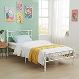 cadre de lit 140x190 enfant -【Polyvalent et Fonctionnel】 : Convient parfaitement aux chambres d’enfant, studios ou pièces d’amis, avec un espace sous le lit pour un rangement pratique