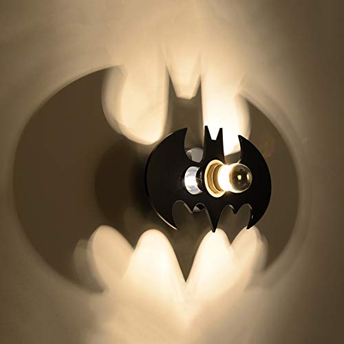Batman E27 - Applique Murale Décorative Couloir Chambre D'enfants En Acrylique Projet De Bande Dessinée