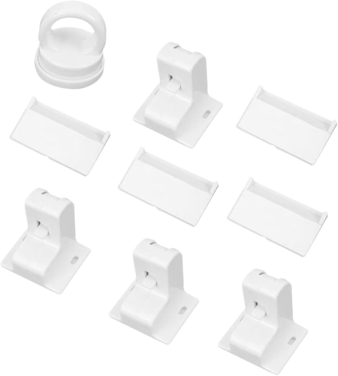 2sets Boy Girl Cabinet Locks for Cupboards Combination for Homes Young Boy Girl