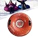 Snow Sledding Tube with Handles for Family Fun in Winter, Red
