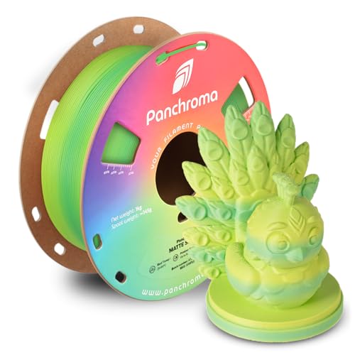 Filament Polymaker PLA Zielony Tęczowy Matowy (GREEN RAINBOW MATTE)