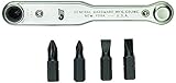 A ratcheting screwdriver is perfect for turning hard-to-reach screws, especially where space is limited or leverage is needed