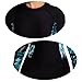 TOVCHEI One-Piece Swimsuit for Women Back Zipper Long-Sleeved Shorts Diving Suit Quick-Drying Sun Protection Surf Wetsuit,Black,XXL