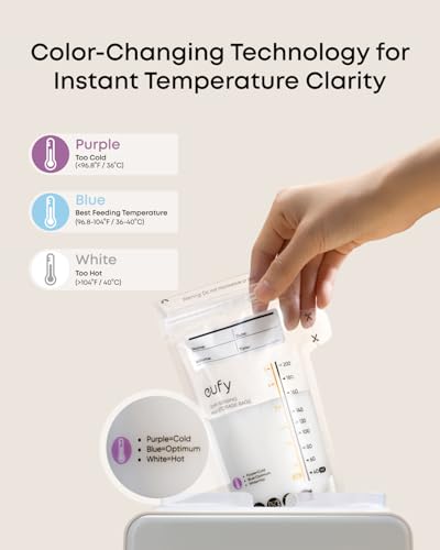 Extractor de leche eléctrico eufy E20 con bolsa miniatura 7