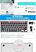 Ultra Thin Clear Keyboard Cover for 2020-2024 New MacBook Pro 13 Inch Model A2338 M2 M1 A2289 A2251 & 2020 2019 MacBook Pro 16 inch Model A2141 with Touch Bar & Touch ID Keyboard Skin Protector Cover