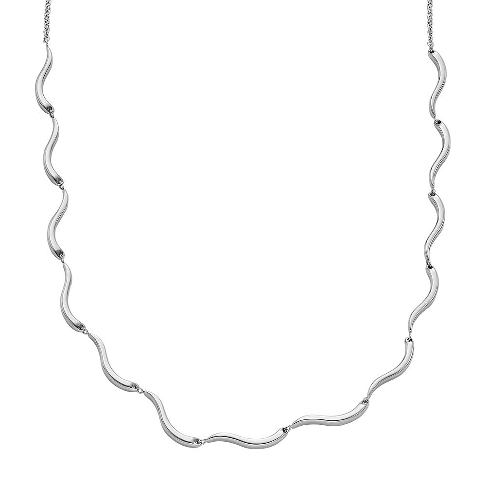 Skagen Damen Edelstahl oder Halbedel mit Karabinerverschluss Halskette