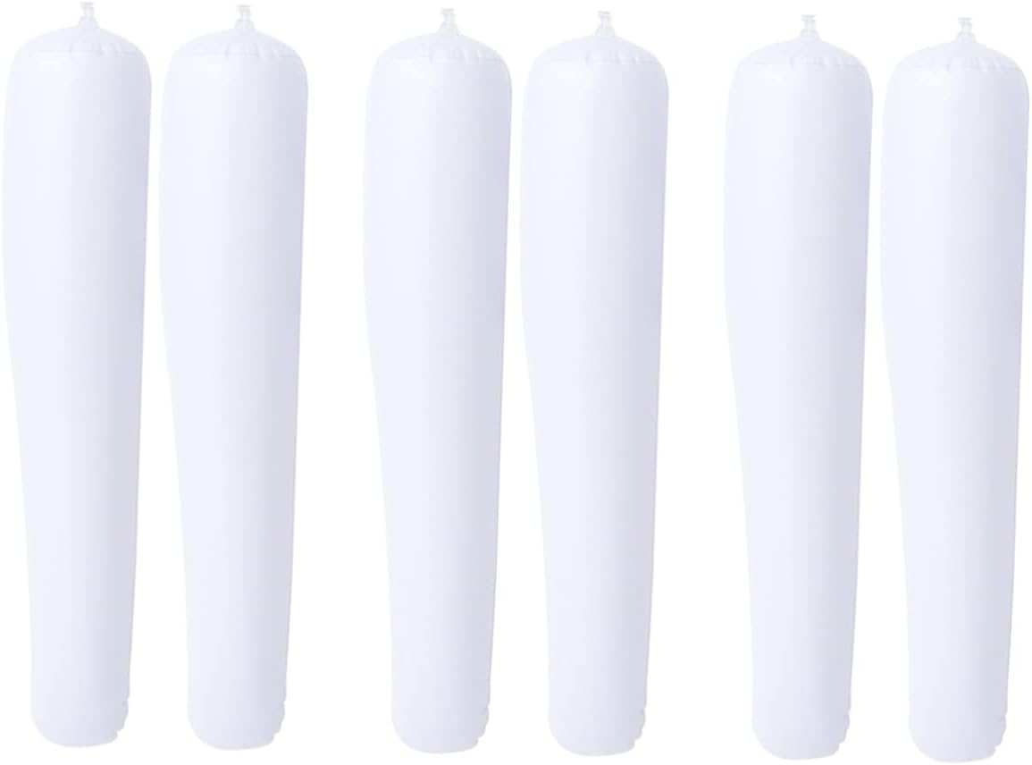 TENDYCOCO 3 Pairs Inflatable Boot Brace Shoe Stretcher Boots Stretcher Boot Shaper Form Shaping Boot Insert Support for Boots White Boots Shoe Trees Cardboard Stereotypes Travel, 50cm