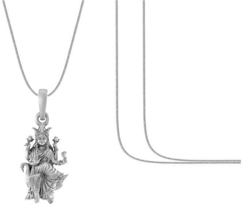 Pendentif déesse Mansa Devi argent 925 chaîne serpent collier femme Mtrolls