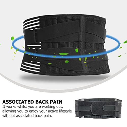 Faja lumbar ajustable Beaupretty tamaño M para soporte de cintura miniatura 3