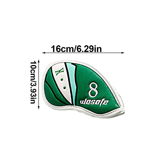 Ensemble de housses en fer imperméables pour golf et wedges de club