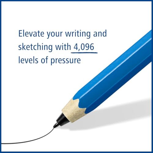 Image of STAEDTLER Lumograph Jumbo Digital Stylus Pen with Eraser for Touchscreens