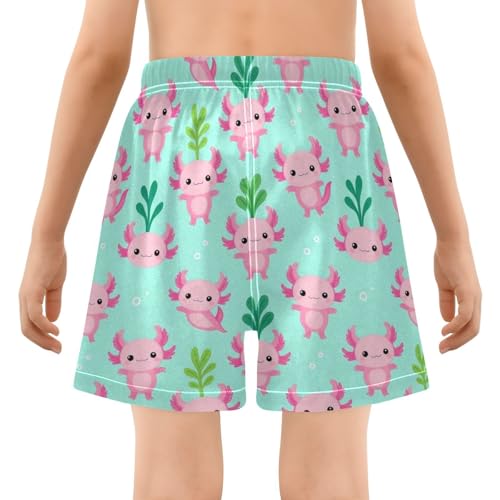 Short de plage axolotl boy pour les après-midi piscine et châteaux de sable
