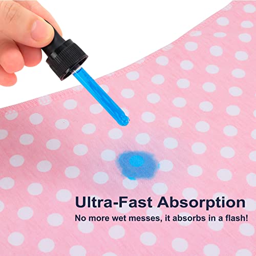 2-in-1 Burp Cloths and Baby Bibs - 6 Pack Large Super Absorbent Soft Cotton Burping Cloths for Spit Up, 3 Layers Thick Baby Burp Rags for Girls & Boys2