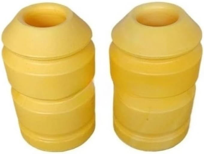2Pcs Car Front Rear Rubber Suspension Shock Absorber Bumper Stop Control Arm 15295277 15783030 for GMC for Hummer H3 H3T(2Pcs Rear)