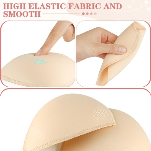 6 Pairs Bra Pads Inserts Push up,Removable Sports Breast Enhancers Inserts,Sew in Bra Cups for Swimsuits3