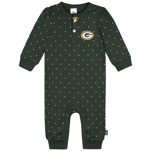 Image of Gerber NFL baby-girls Nfl Team Footless Coverall