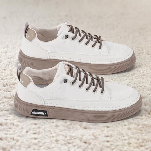 Men's Daily Fashion Sneaker, Waterproof, Anti-Slip, Puncture-Proof, Breathable, Work Shoes Walking Sneakers, Size7.52